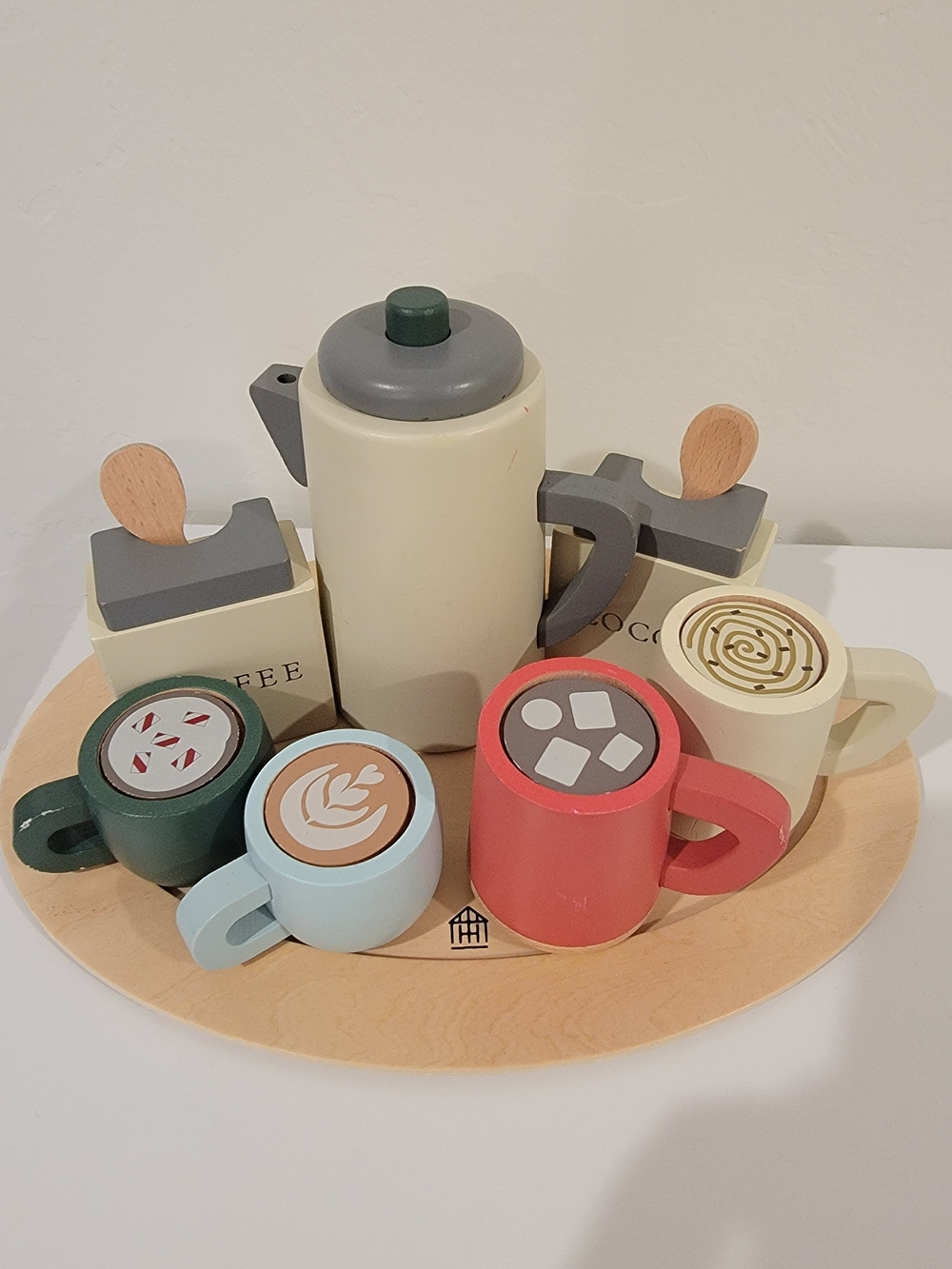 Hearth & Hand Magnolia Wooden Coffee Set Playset